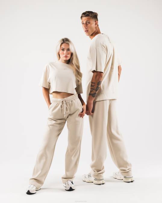 pantalón de origen unisexo Alphalete 08R8449 ropa marrón sal marina