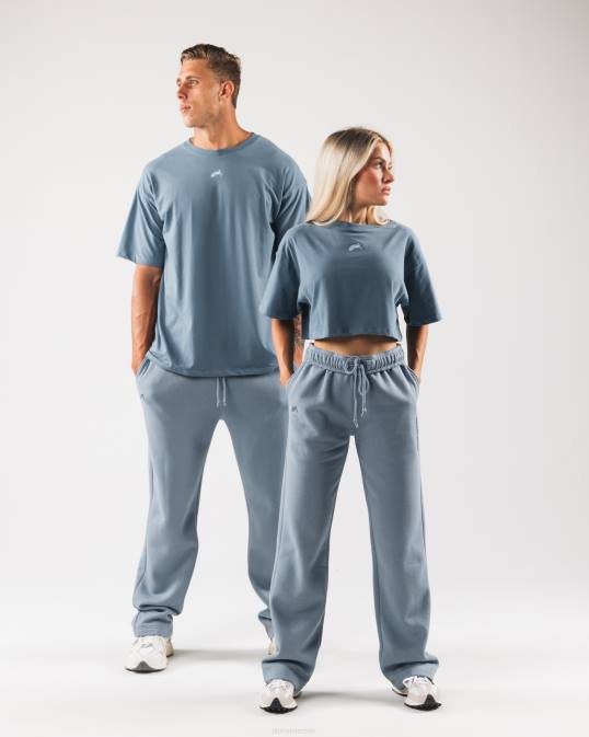 pantalón de origen unisexo Alphalete 08R8451 ropa iceberg azul