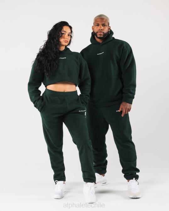 rey corredor unisexo Alphalete 08R8486 ropa verde perenne