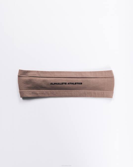 diadema aa airtech unisexo Alphalete 08R8477 accesorios marrón beige cremoso