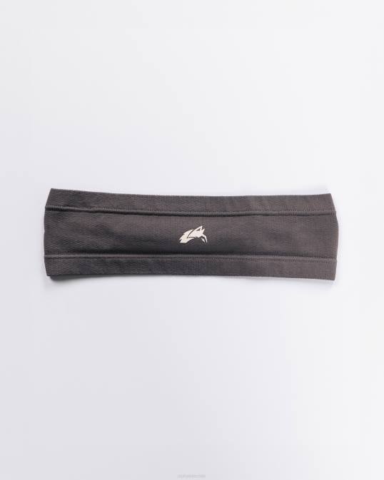 diadema airtech con cabeza de lobo unisexo Alphalete 08R8476 accesorios gris cemento polvoriento